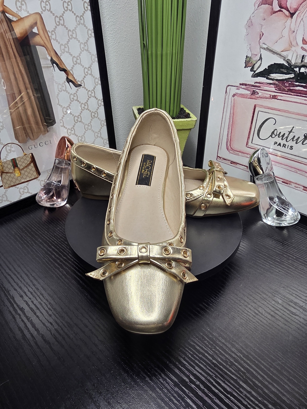 Rachel Roy Bow Ballet Flats